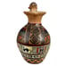 Handcrafted Peruvian Clay Pitcher – Figural Cheetah Handle & Alpaca Motif
