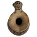 Handcrafted Peruvian Clay Pitcher – Figural Cheetah Handle & Alpaca Motif