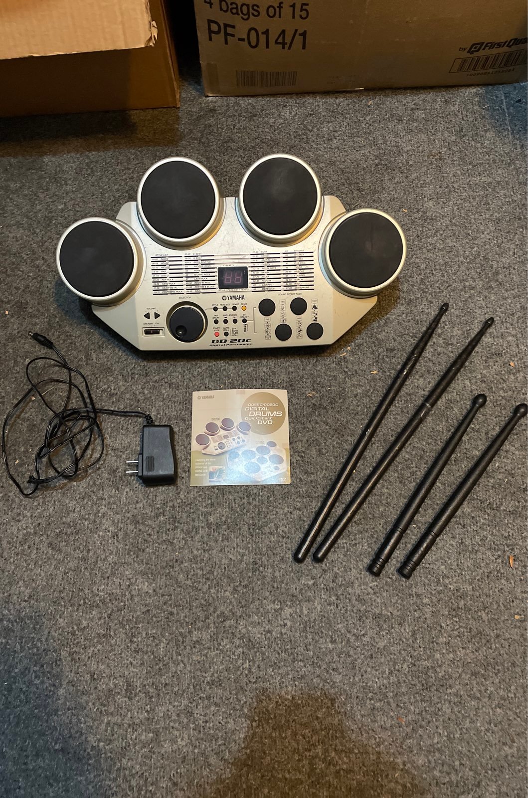 Yamaha digitial percussion drum with cha