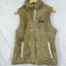 Patagonia Los Gatos Sherpa El Cap Khaki Vest Women's Size L