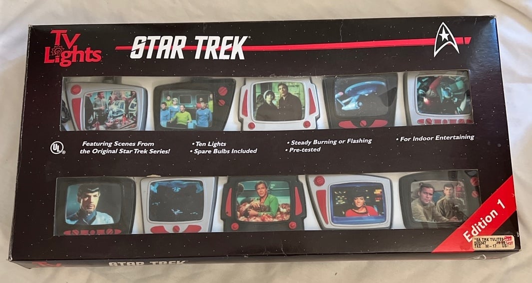 Star Trek TV Lights 1997 in box