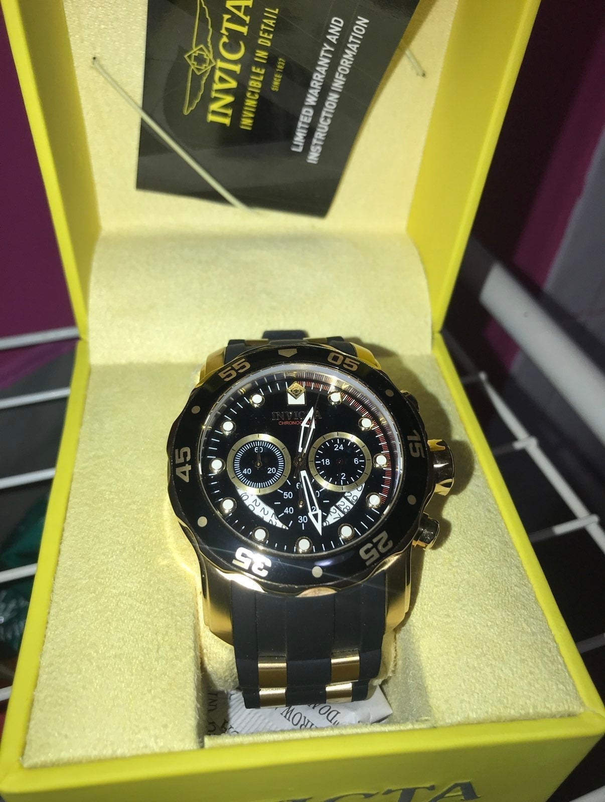 Invicta Watches For Men Chrono 48mm NEW