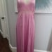 NEW X-LARGE VICTORIA'S SECRET Luxe Lace-Inset Long Slip in Lilac Chiffon