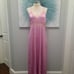 NEW X-LARGE VICTORIA'S SECRET Luxe Lace-Inset Long Slip in Lilac Chiffon