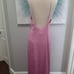 NEW X-LARGE VICTORIA'S SECRET Luxe Lace-Inset Long Slip in Lilac Chiffon