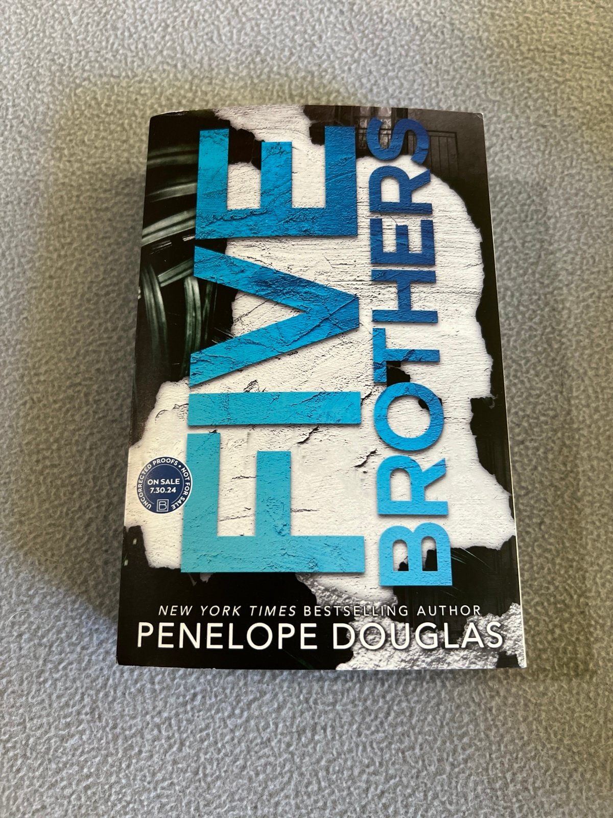 Signed - Five Brothers by Penelope Douglas ARC