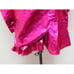Rotate Birger Christensen Raspberry No 24 Metallic Pink Puff Mini Dress Size 4