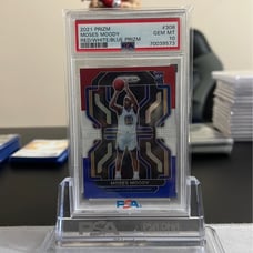 2021 Prizm Moses Moody Red/White/Blue Prizm Pop 4!