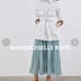 【Excellent Condition】 Mademoiselle ROPE White Denim Jacket ROPE 38/M White