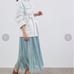 【Excellent Condition】 Mademoiselle ROPE White Denim Jacket ROPE 38/M White
