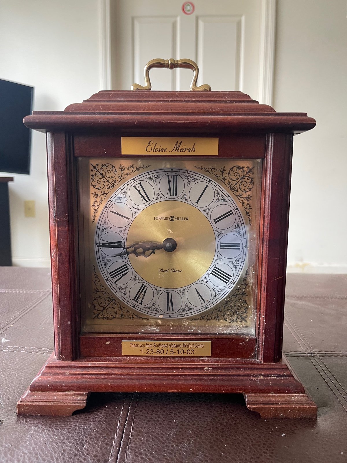 Howard Miller Vintage dual chime clock