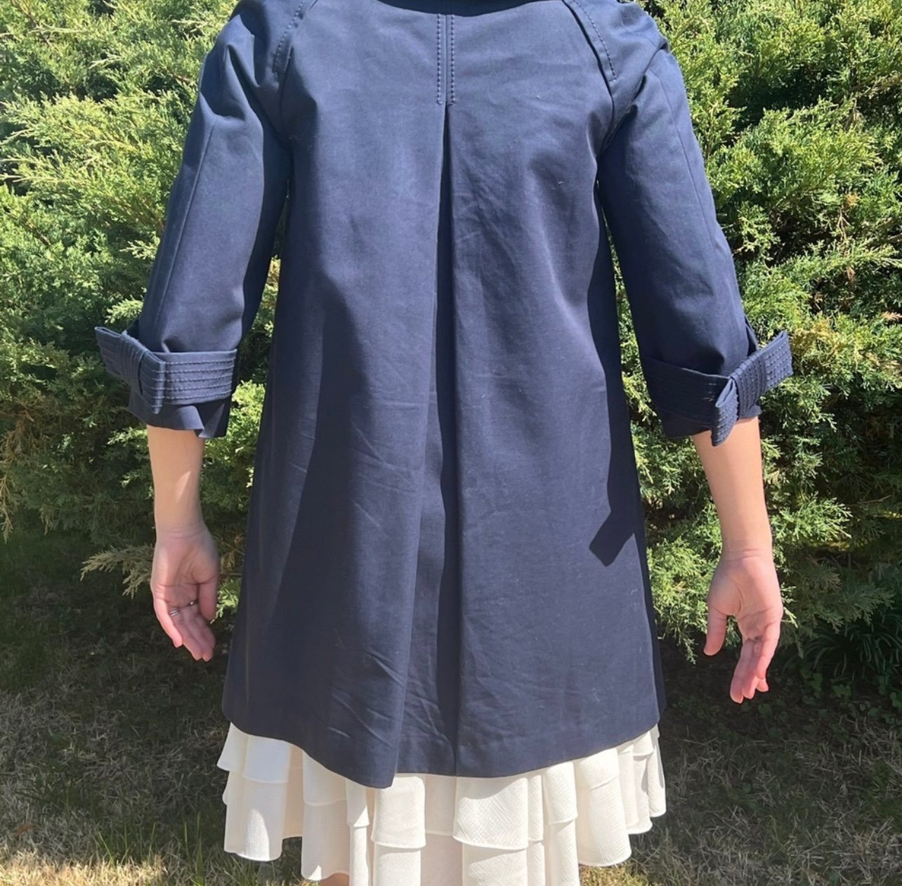 Kate spade cotton twill trench coat
