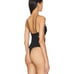 NWOT Free People Intimately Love Triangle Bodysuit in Black Sz Small