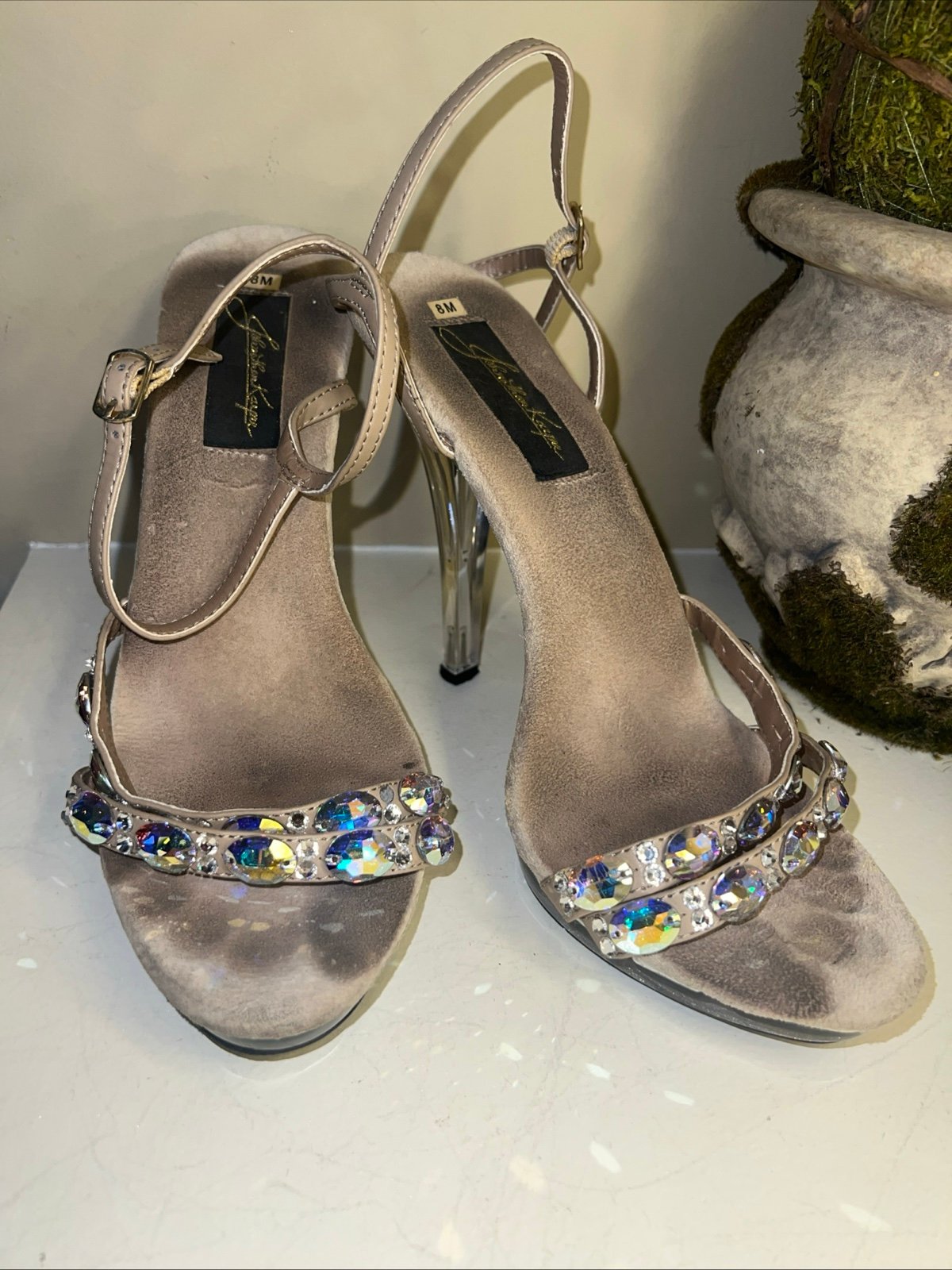 Heels Jonathan Kayne Pageant/Prom/wedding Style Austria Size 8 High Heels Bling