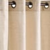 Plow & hearth Grasscloth Outdoor Curtain Panel with Grommet Top, 54 W x 108 L -
