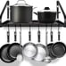 Wall-Mounted Hanging Pot Rack - Efficient Organizer for Pots and Pans in the Kit