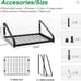 Wall-Mounted Hanging Pot Rack - Efficient Organizer for Pots and Pans in the Kit
