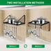 Wall-Mounted Hanging Pot Rack - Efficient Organizer for Pots and Pans in the Kit