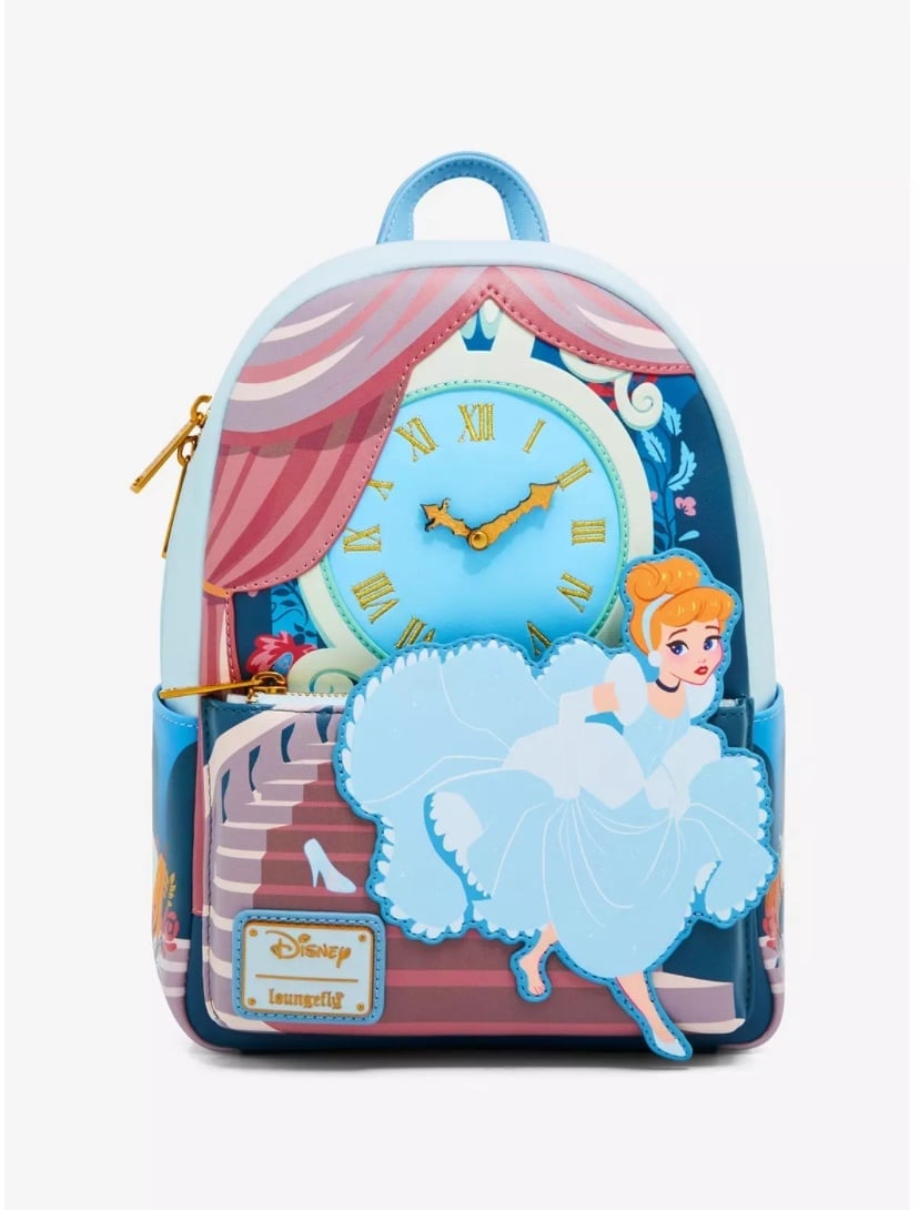 Loungefly Disney Cinderella Running Scene Mini Backpack NWT!!!