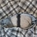 Vintage 70's Black and White Plaid A-Line Skirt