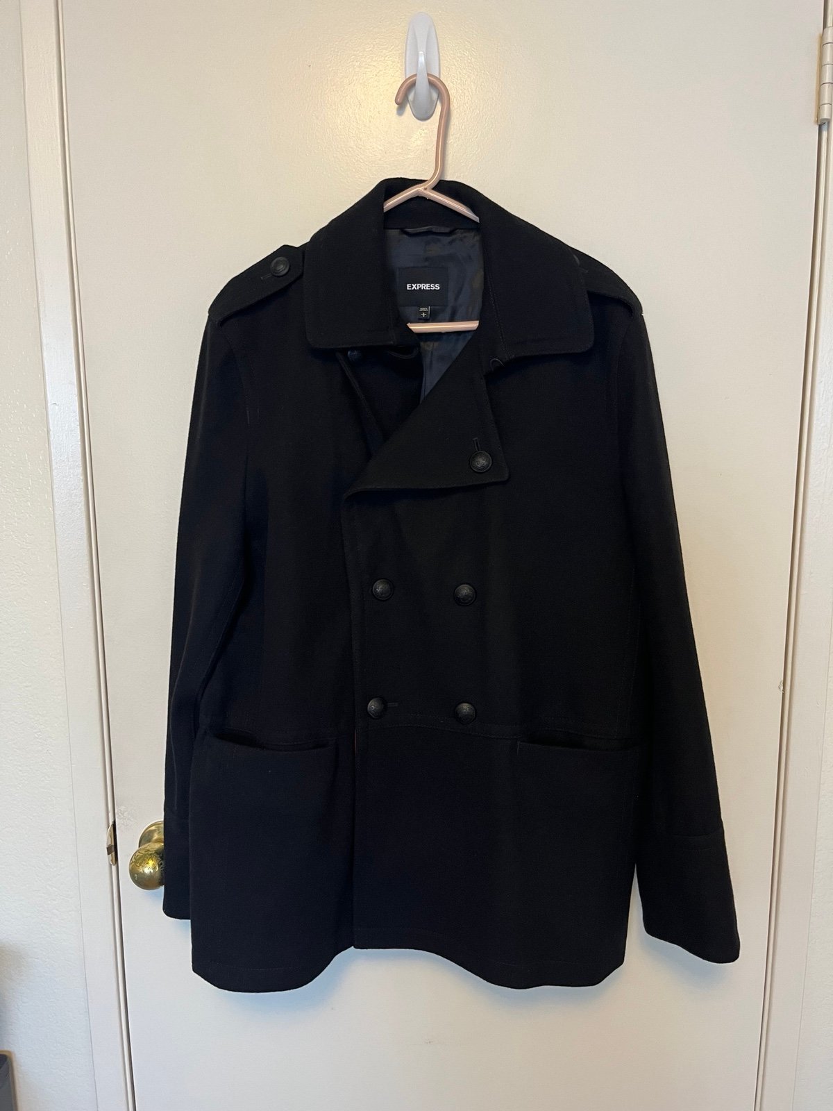 Mens store peacoat express