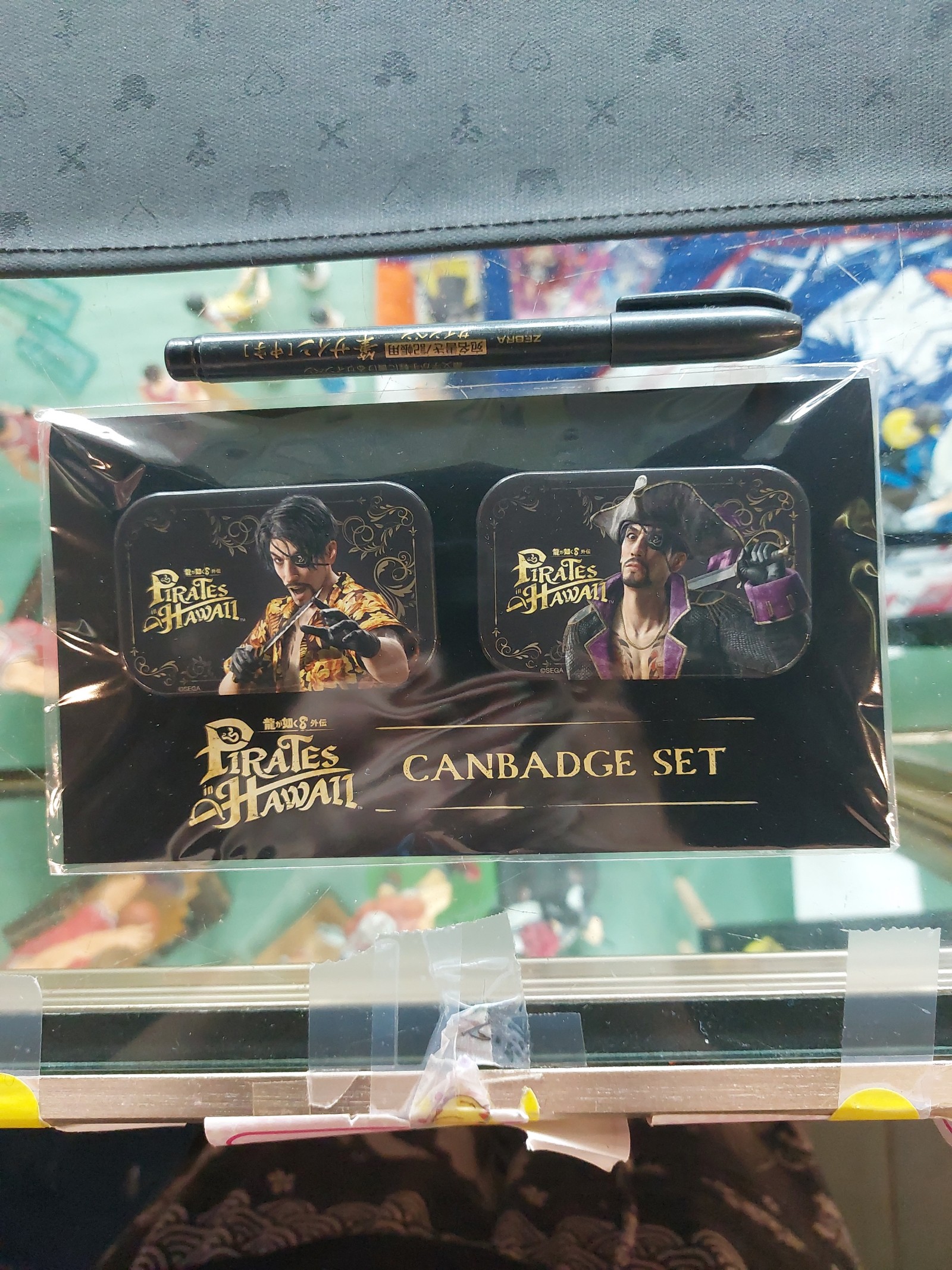 Yakuza pirates Hawaii can badge set