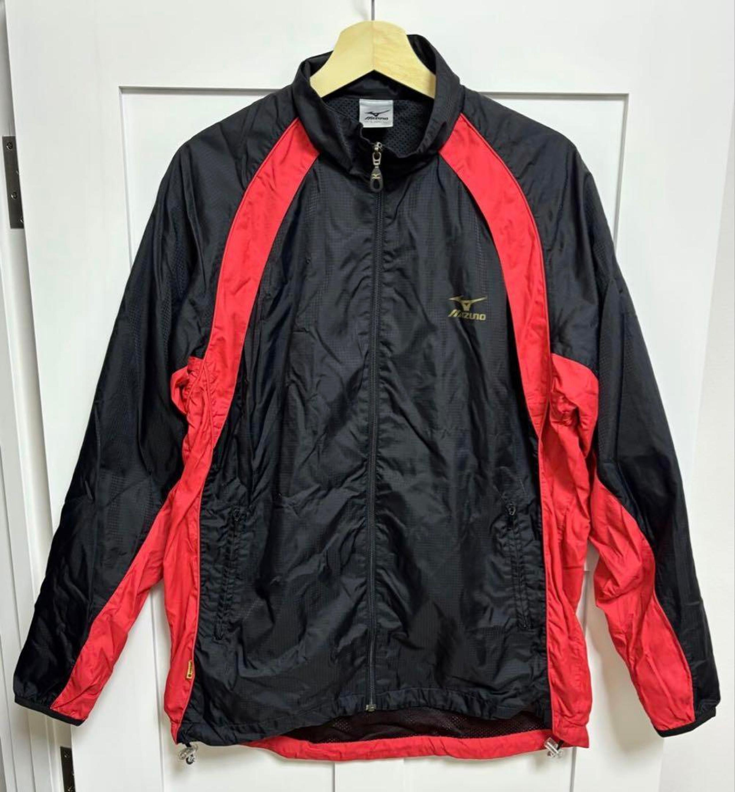 Mizuno Nylon Jacket Men's L Windbreaker Vintage