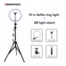 LED Ring light with stand