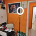 LED Ring light with stand