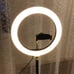 LED Ring light with stand