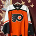 Vintage NHL PHILADELPHIA FLYERS Mens Hockey Jersey Pro Player Size Large