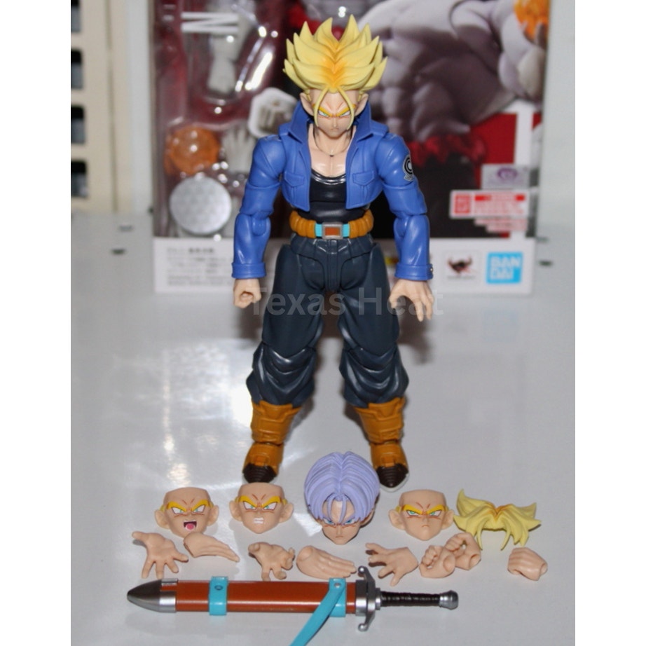Bandai Dragon Ball Z S.H.Figuarts Trunks Boy From The Future Figure complete