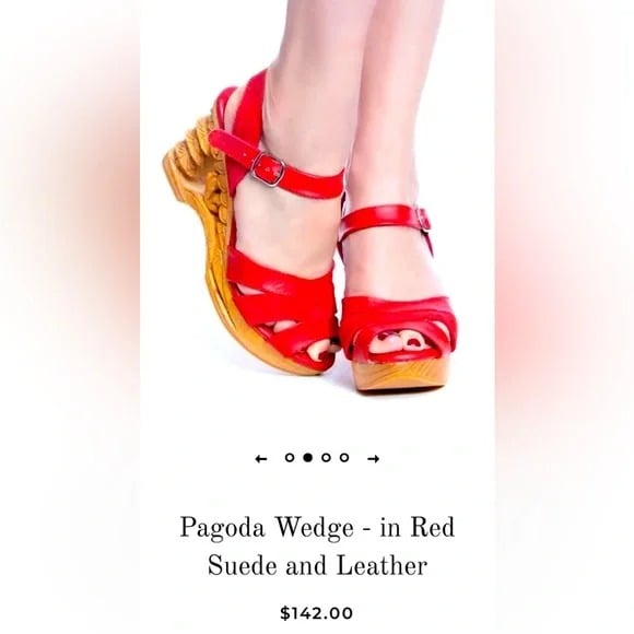 Lucky Lou Red Pagoda Wedges