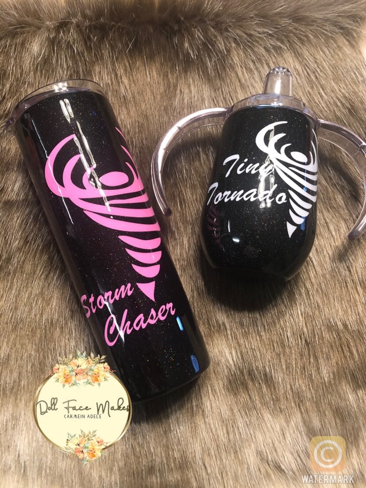Mommy and me tumbler set