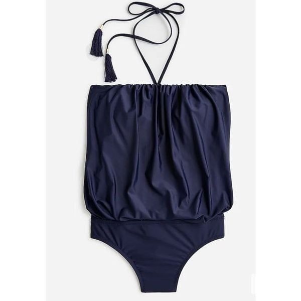 J.Crew Draped blouson one-piece NWT Size 14