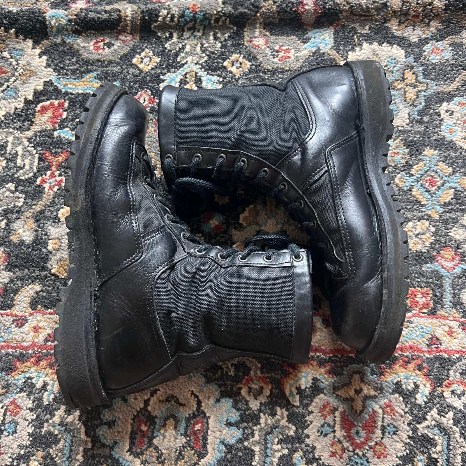 Vintage Danner 69210 Black Leather Goretex Combat Acadia Boots USA Men’s 10