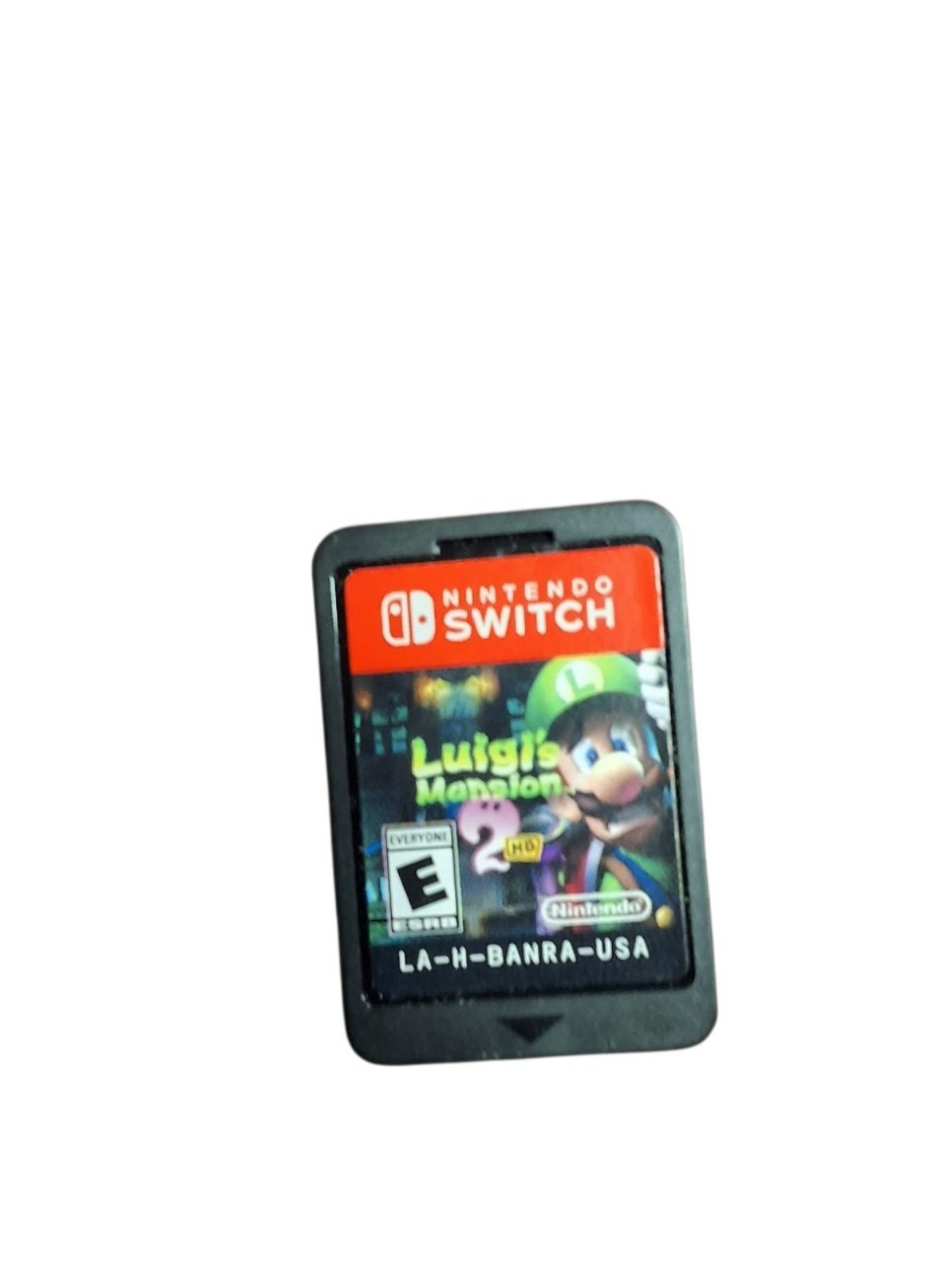 Nintendo switch luigis mansion 2 cart
