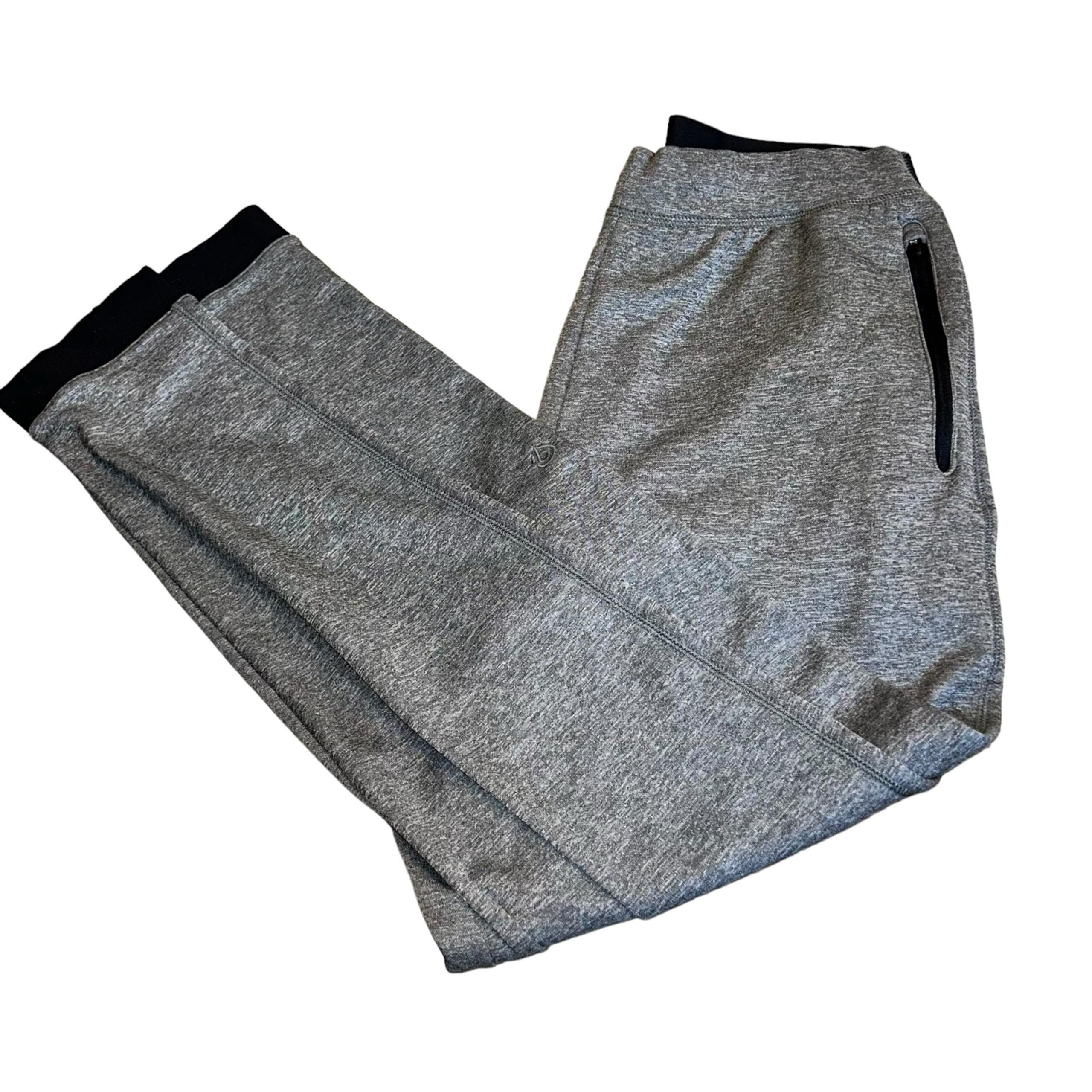 Gray & Black Joggers Athletic Fitness Pants Athleisure Mens Size Medium Champion
