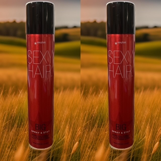 Big Sexy Hair Spray & Stay Intense Hold Hairspray 9 oz_ 2 units