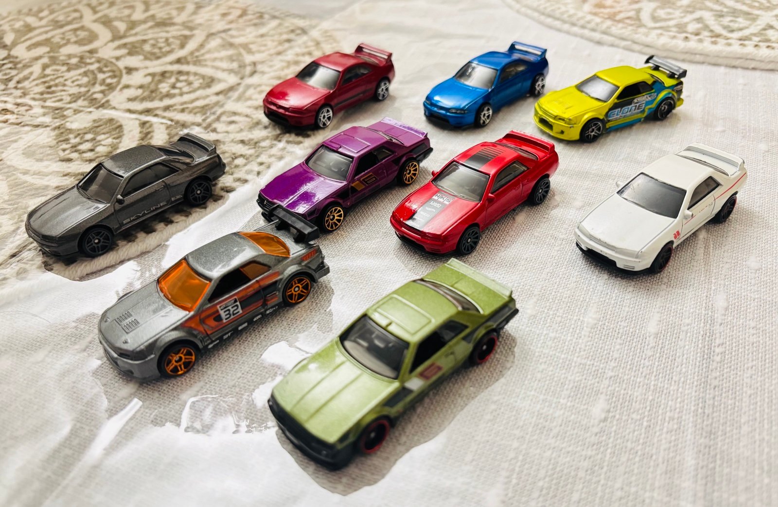 Hot Wheels Skyline Lot of 9