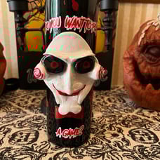3D Saw Horror Tumbler
