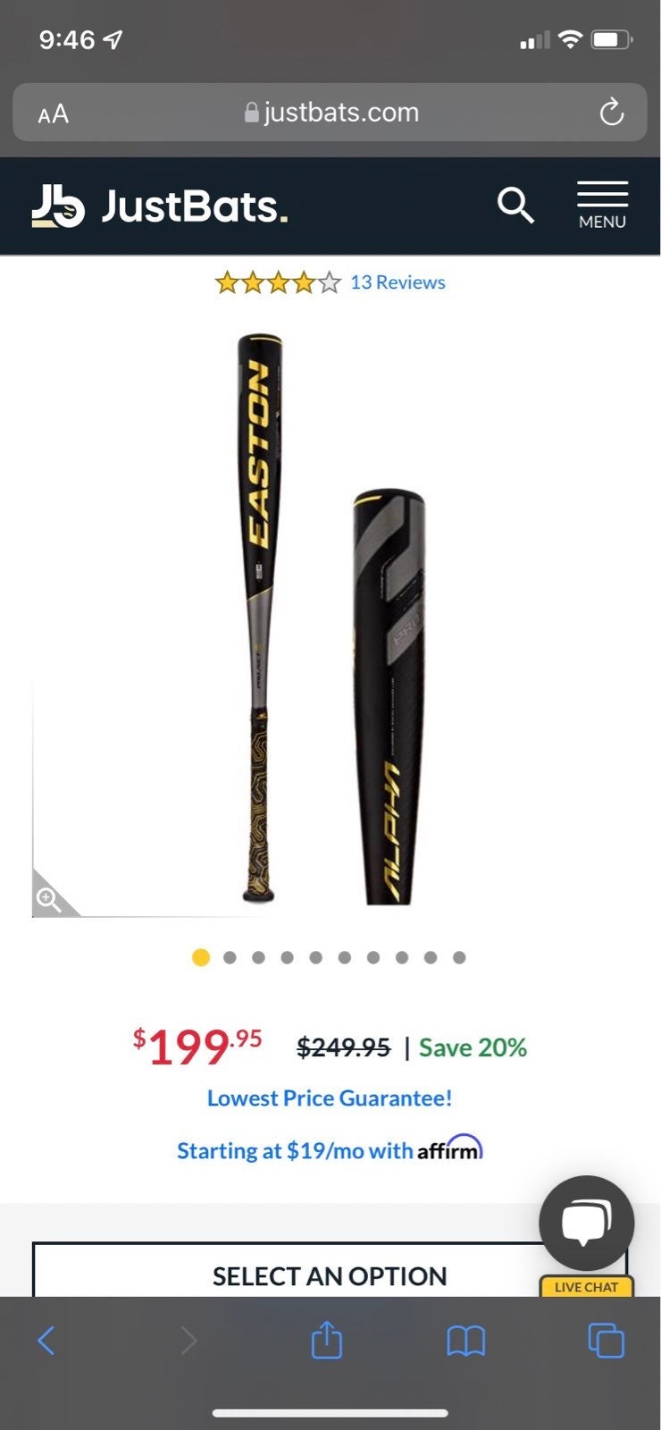 baseball bat