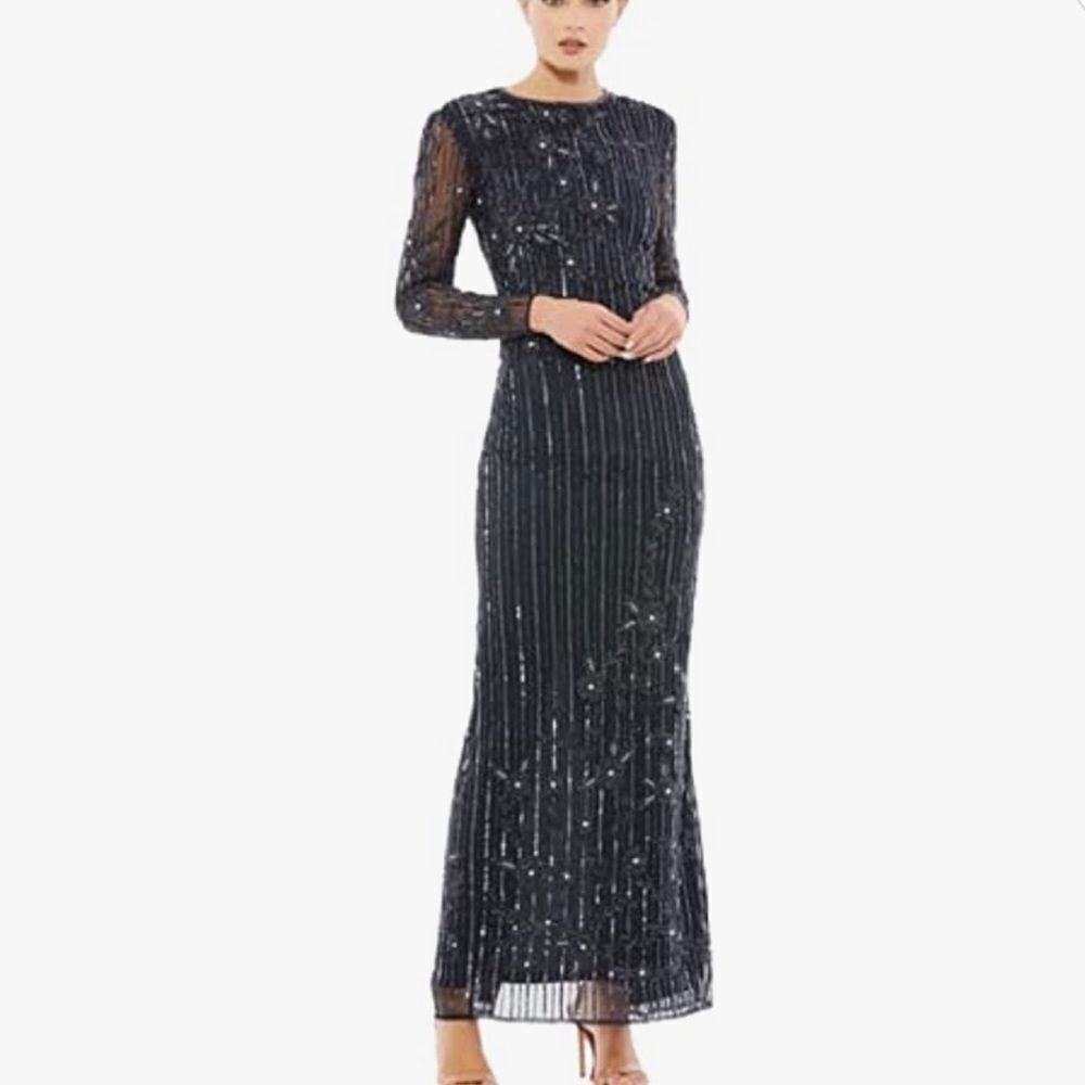 Mac Duggal 93626 Modest Dress for Evening AUTHENTIC