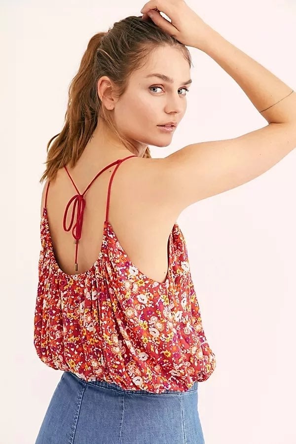 Free People Daisy Babe Tank Burnt Orange