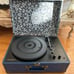 Crosley CR6249A-FM1 Keepsake Turntable Vinyl Record Player Blue TESTED