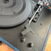 Crosley CR6249A-FM1 Keepsake Turntable Vinyl Record Player Blue TESTED