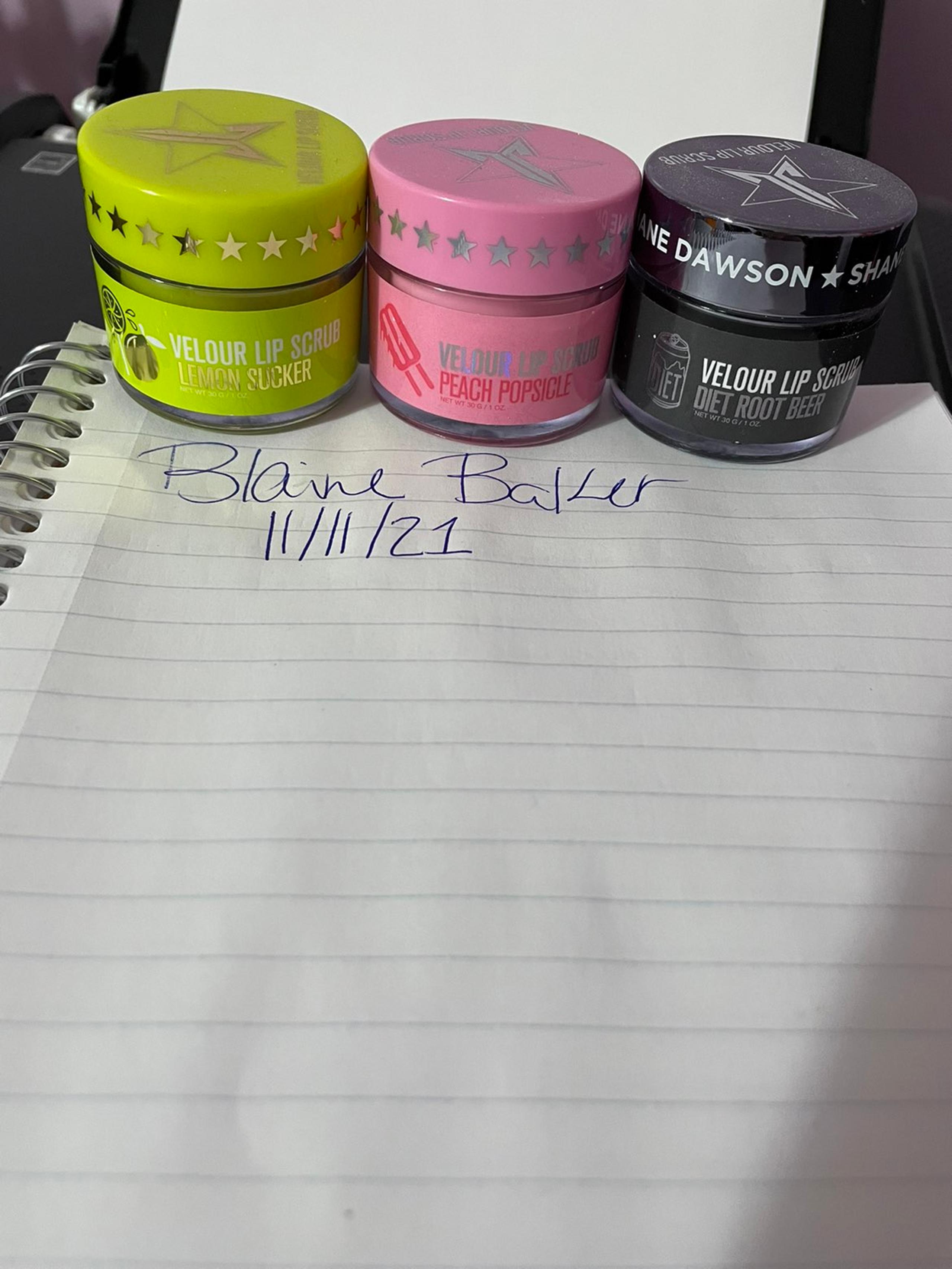Jeffree Star Cosmetics Discontinued Lip Scrubs