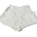 New Lovers + Friends White Eyelet Side Tie Mini Shorts