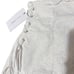 New Lovers + Friends White Eyelet Side Tie Mini Shorts