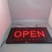 Red Open Sign